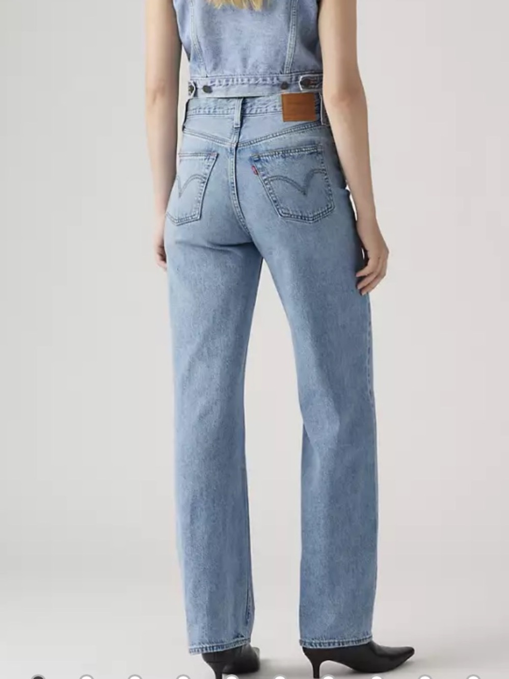 NWT Levi’s Ribcage Wideleg Jeans - Picture 3 of 8